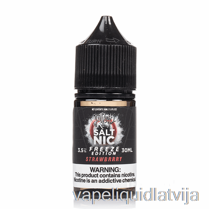 Sasaldēt - Zemeņu Sāļi - Nežēlīgs - 30ml 35mg Vape šķidrums